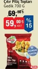 GEDİK ÇITIR PİLİÇ TOPLARI 700 G